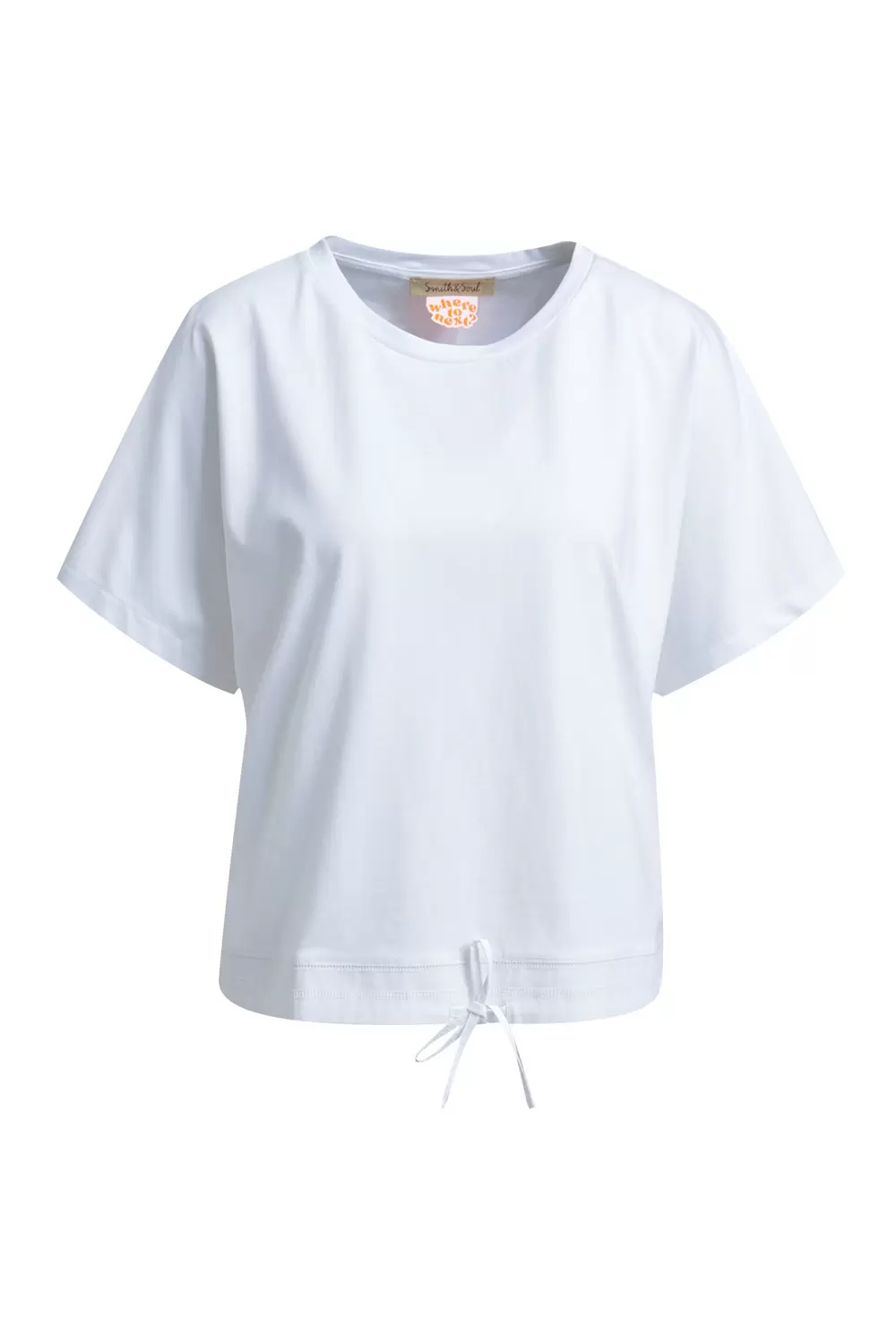 Oversize T-Shirt Drawstring Hem
