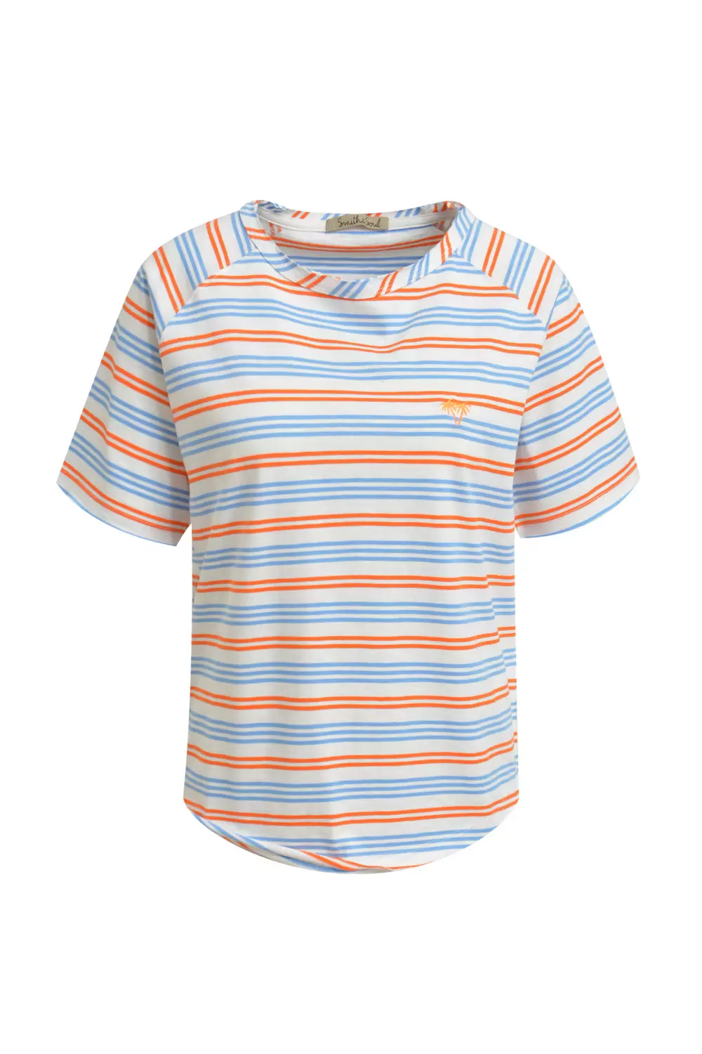 REGULAR SHORT SLEEVE SWEAT MULTISTR