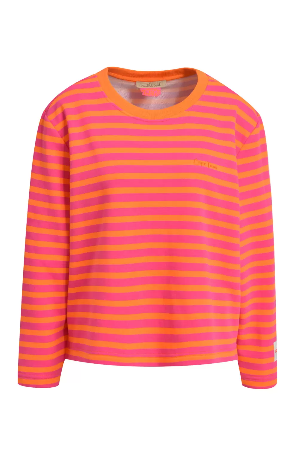 BOXY SWEATSHIRT SOUL STUDIO STRIPED