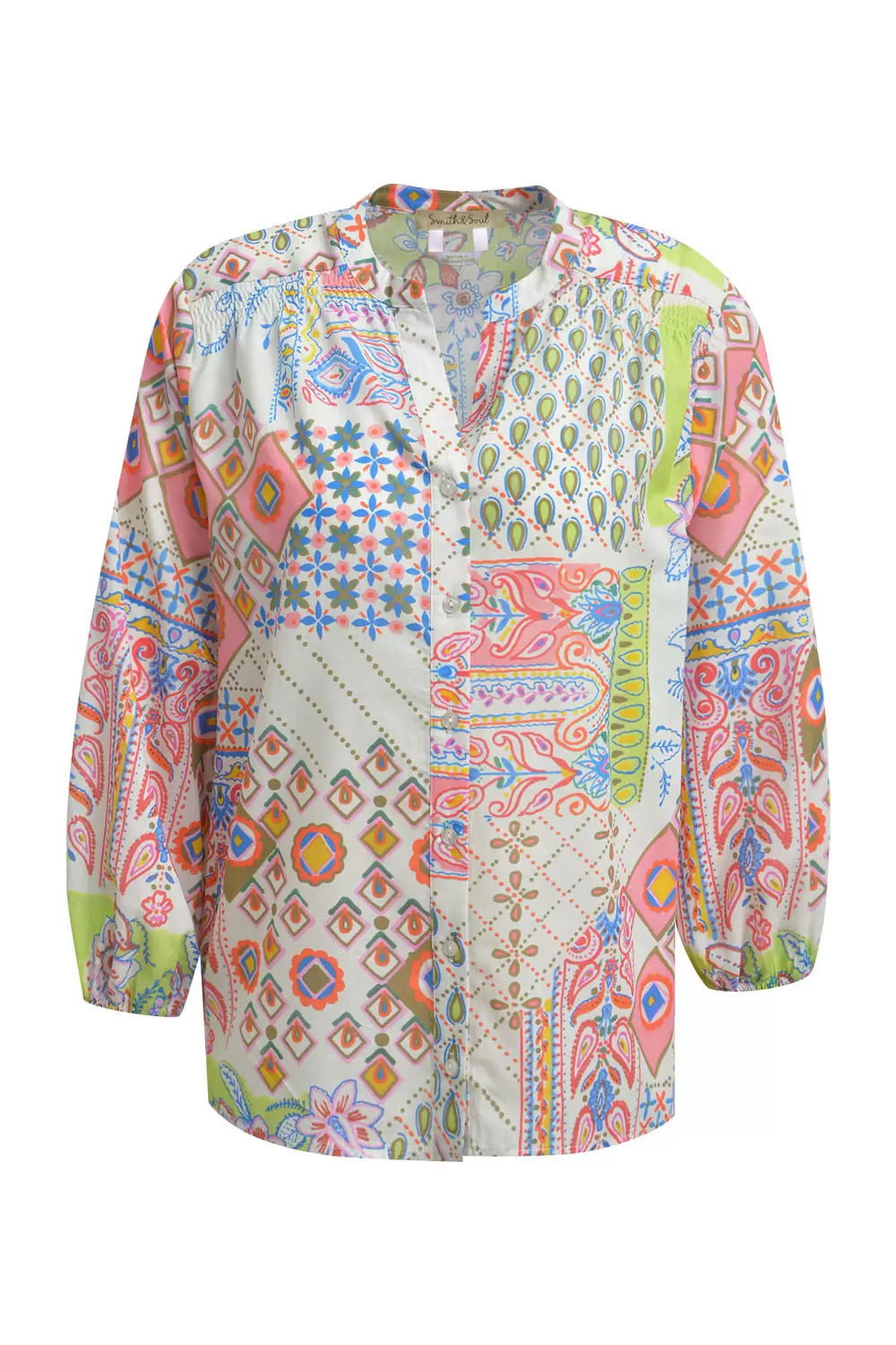 Volume Slv Voile Blouse