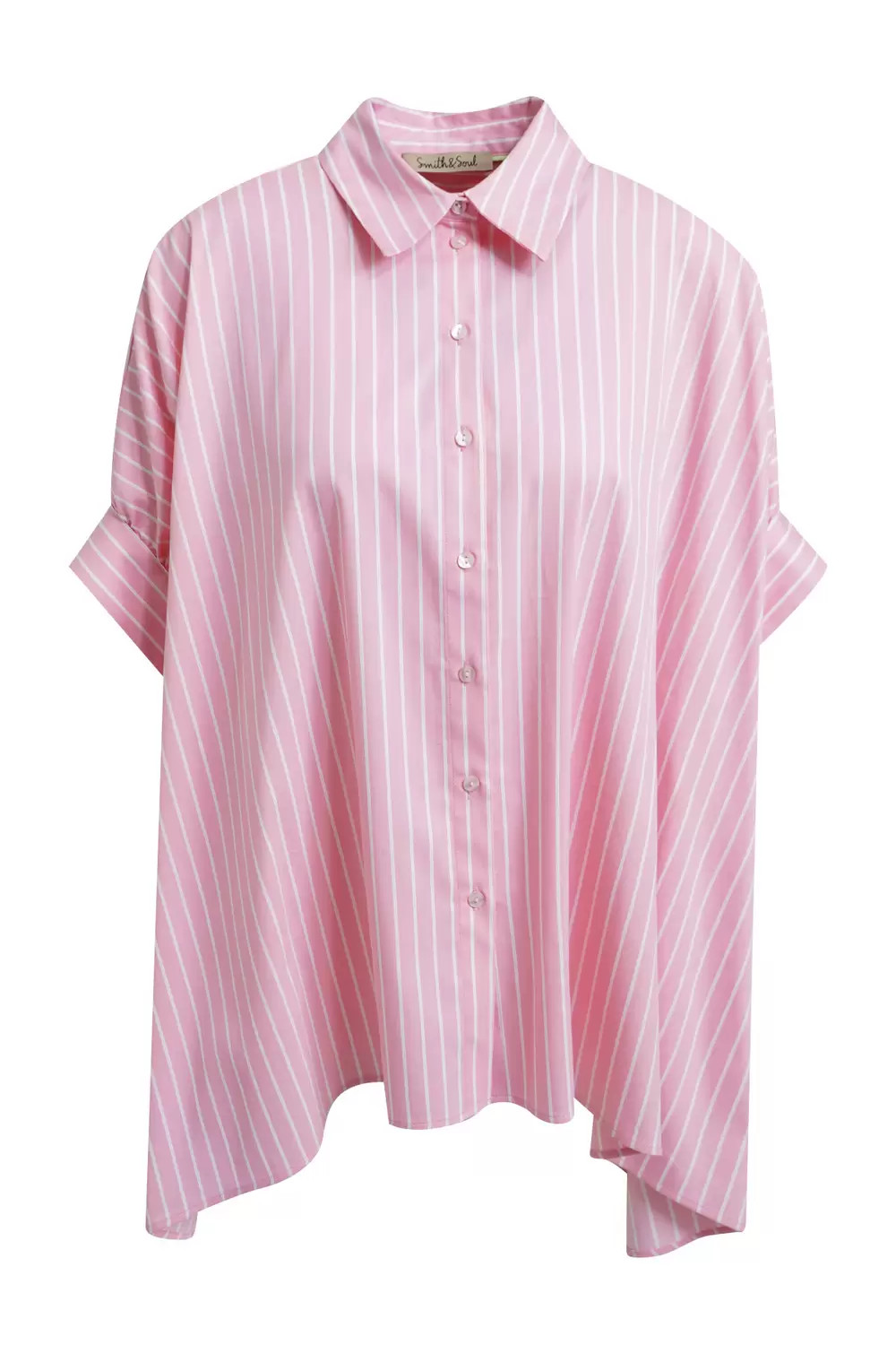 STRIPED OVERSIZE BLOUSE female