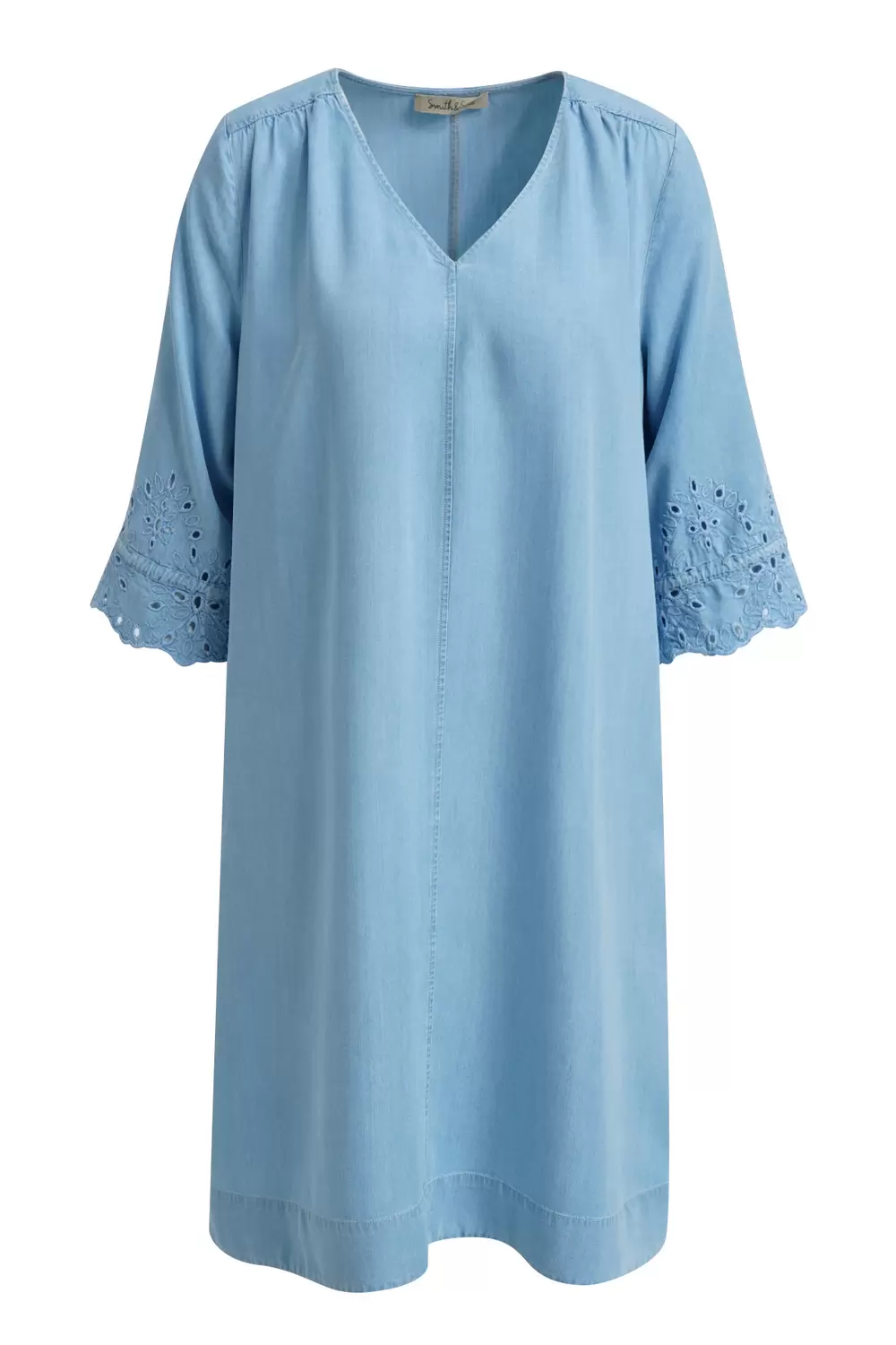 Lyocell Denim A-shape Dress