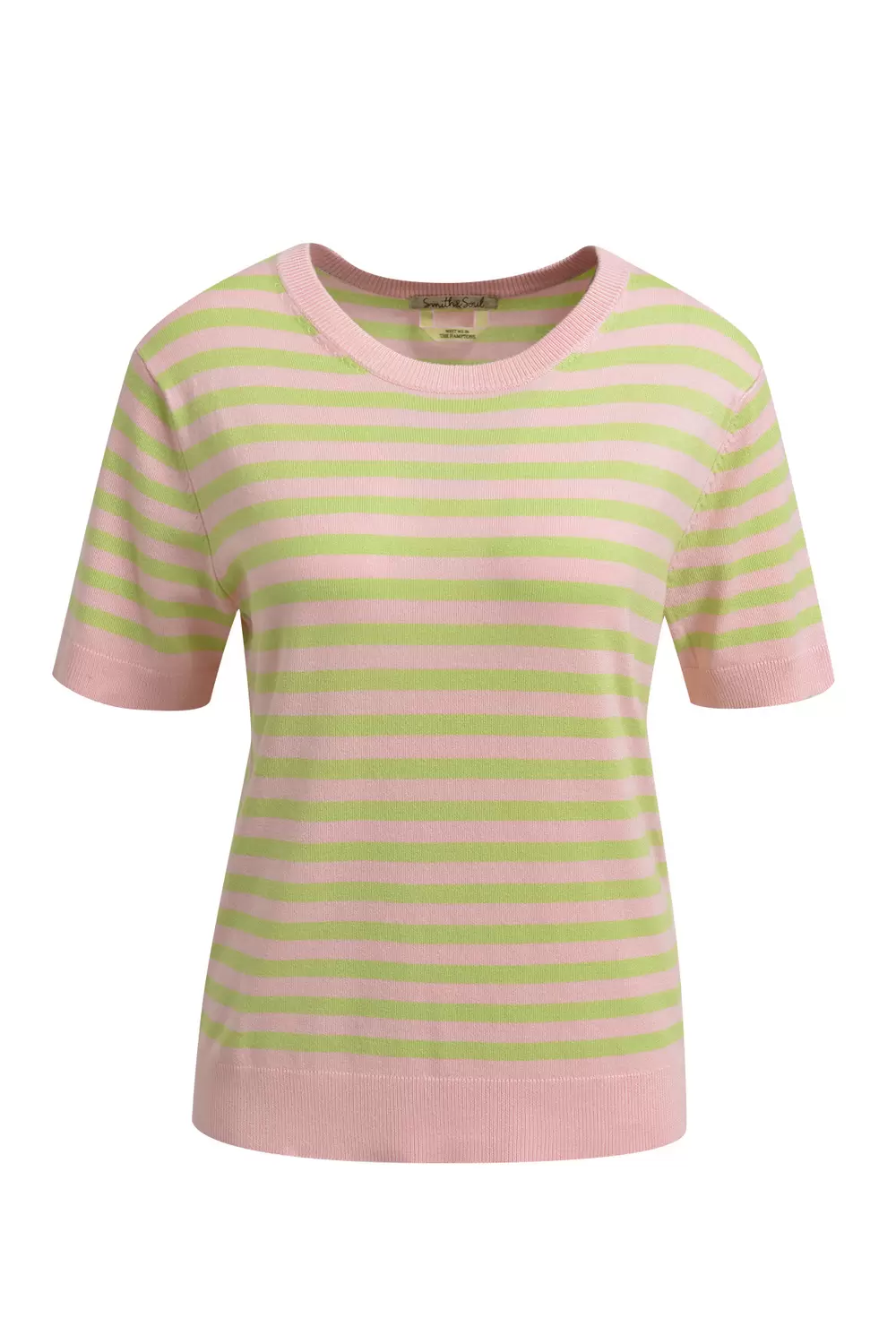 STRIPED BASIC HALF SLV PULLOVER female