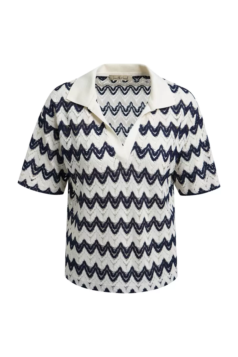 BOXY CROPPED T-SHIRT CROCHET JERSEY feale