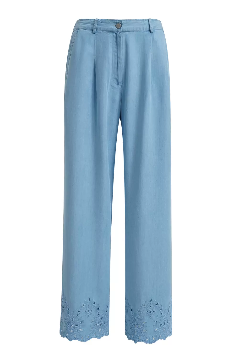 WIDELEG LYOCELL PANTS female