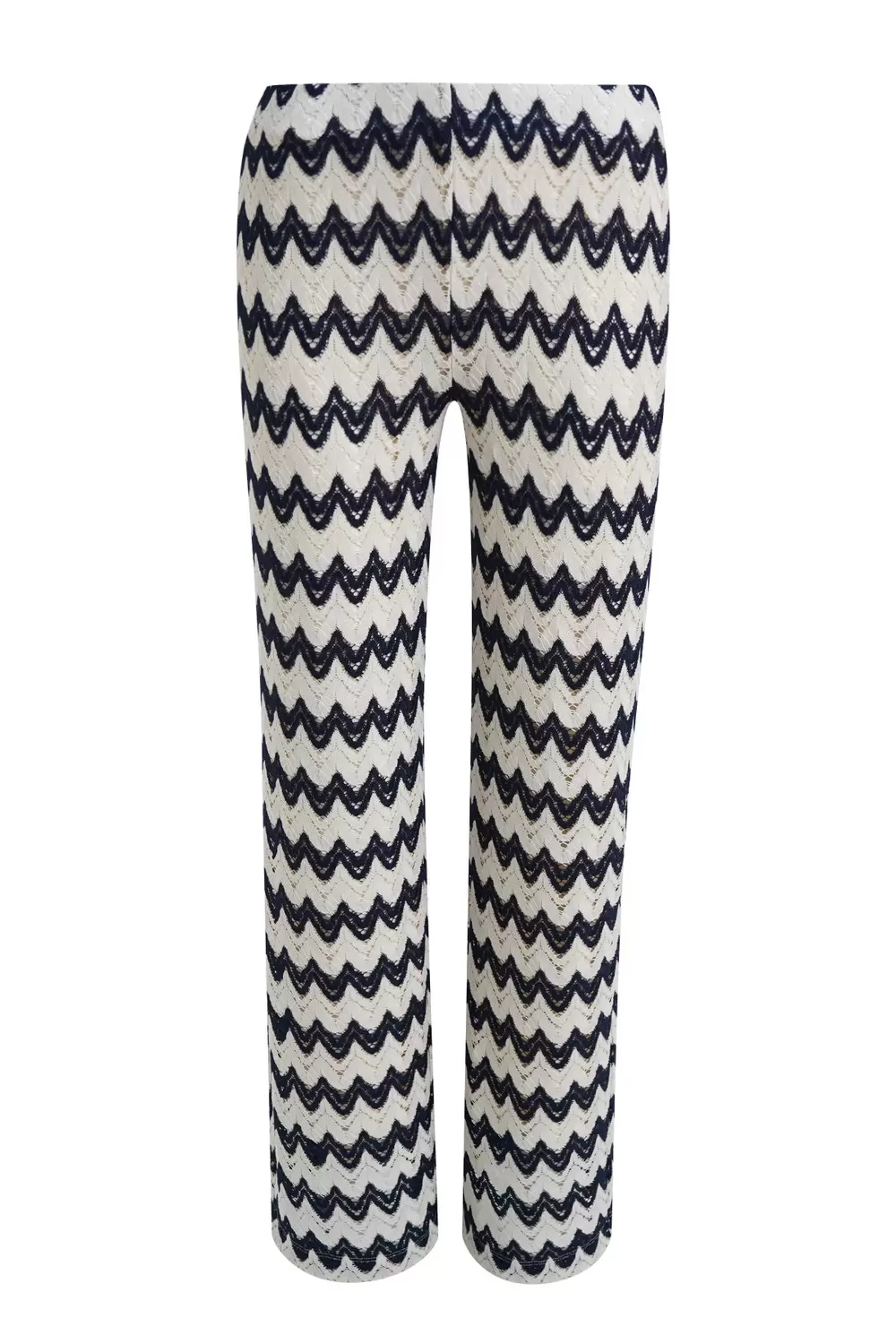 CROCHET JERSEY PANTS female