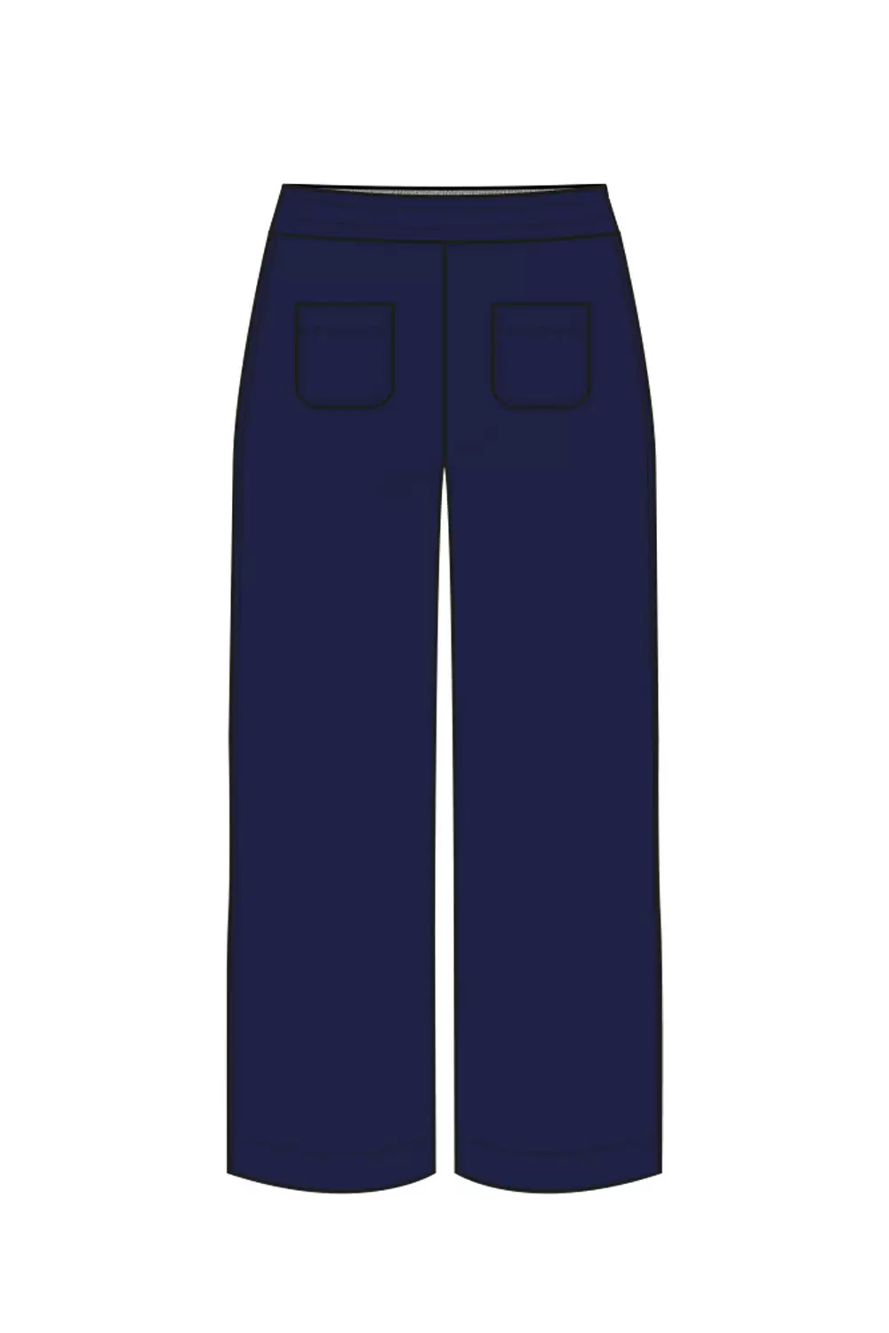WOVEN CULOTTE female