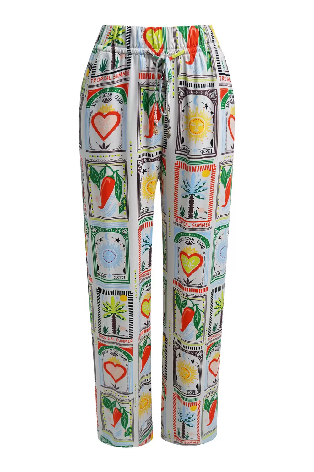 PRINTED PANTS female