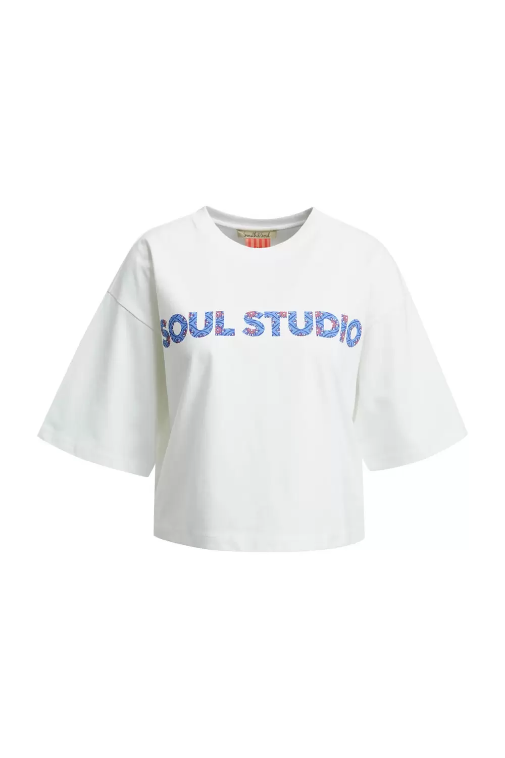BOXY CROPPED T-SHIRT PRINT MIX