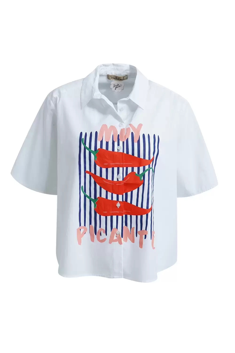 BOXY BLOUSE MUY PICANTE PRINT female