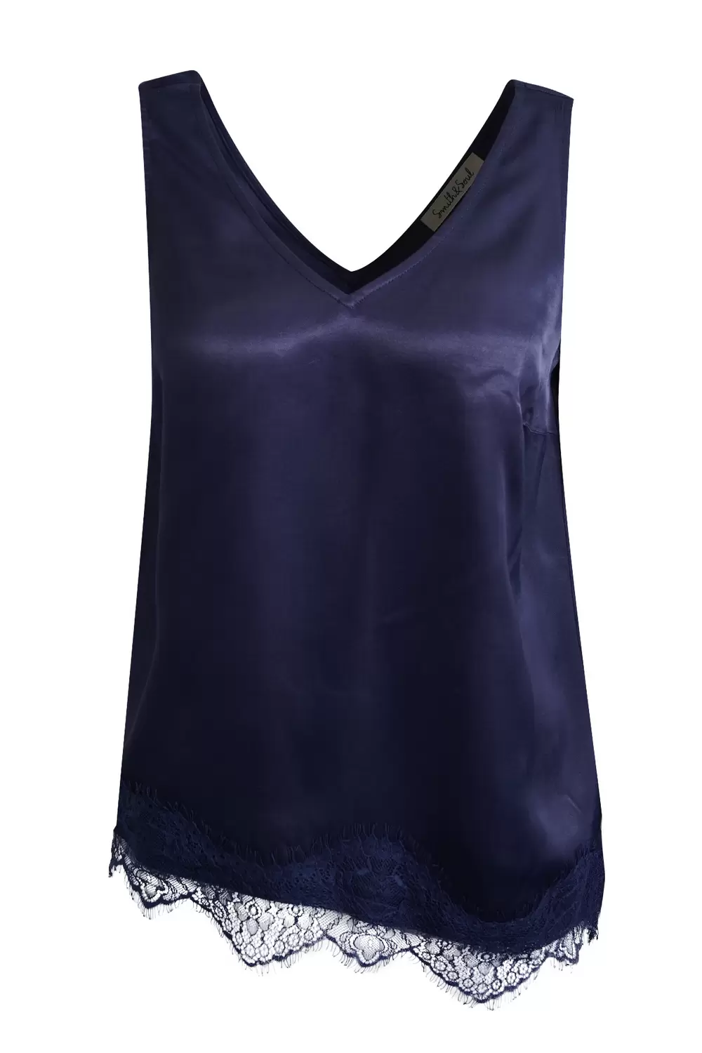 SATIN LACE TOP female
