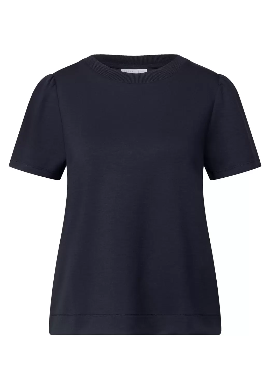 LTD QR_Studio_shirt w.puff sle - 16821/dark void b