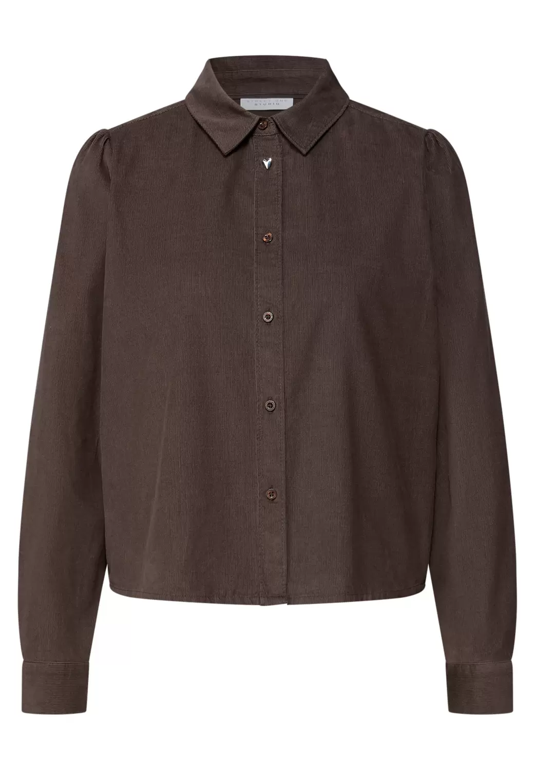 Cord Hemdbluse
