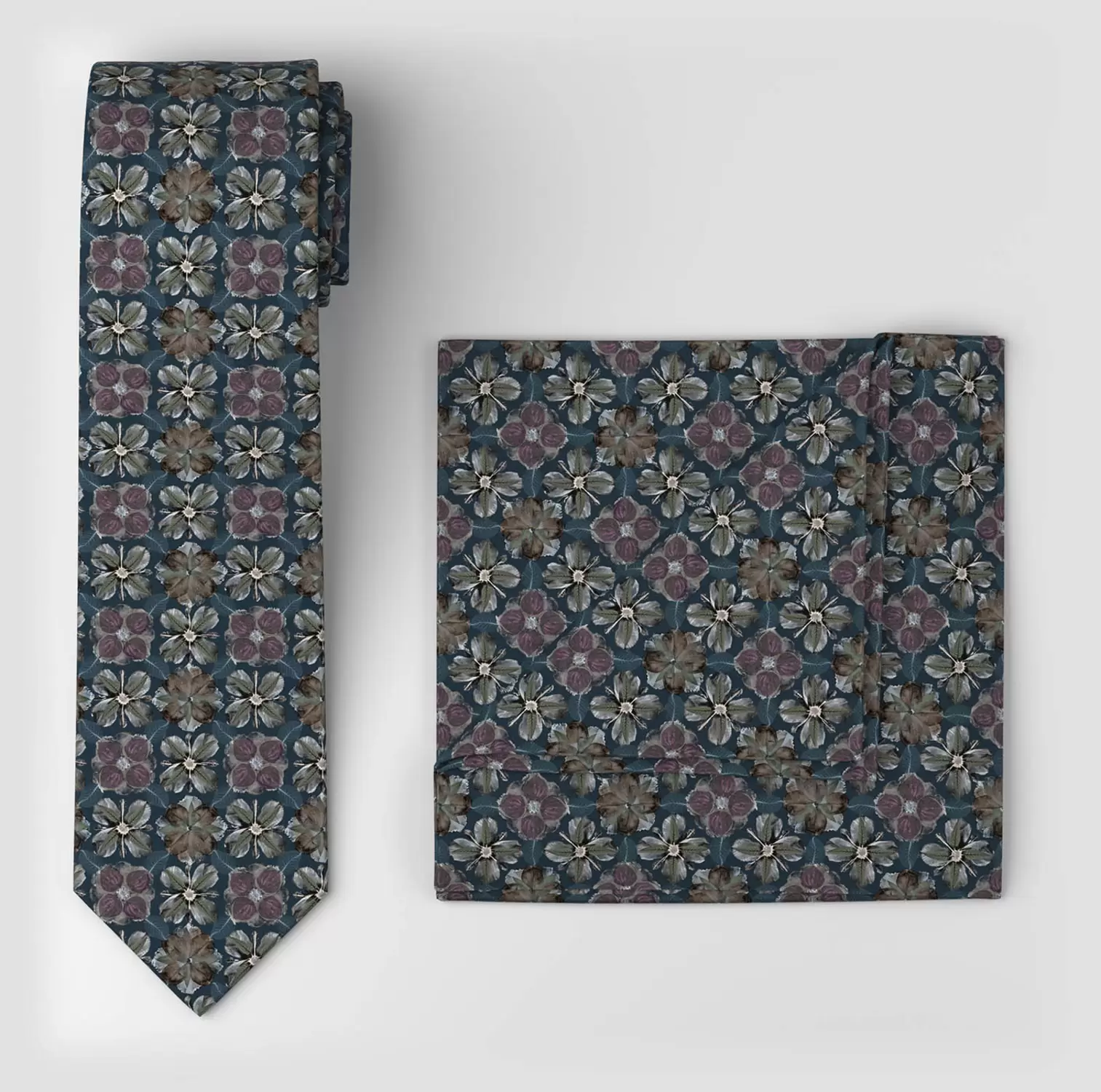 OLYMP Krawatte/Einstecktuch Set