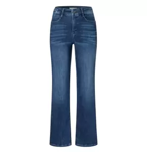 MAC Jeans Donna Dream Wide Leg – Gamba Larga, Denim Leggerissimo Con Modal, Blu, 42W X 30L - 4