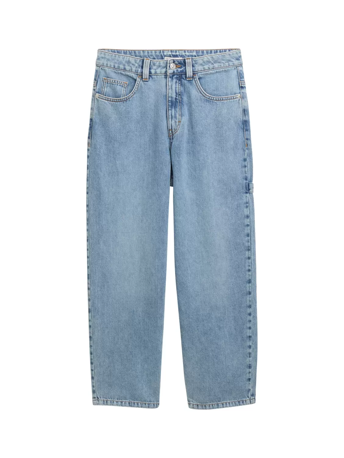 super baggy denim - 10142/Light Stone Blue Denim