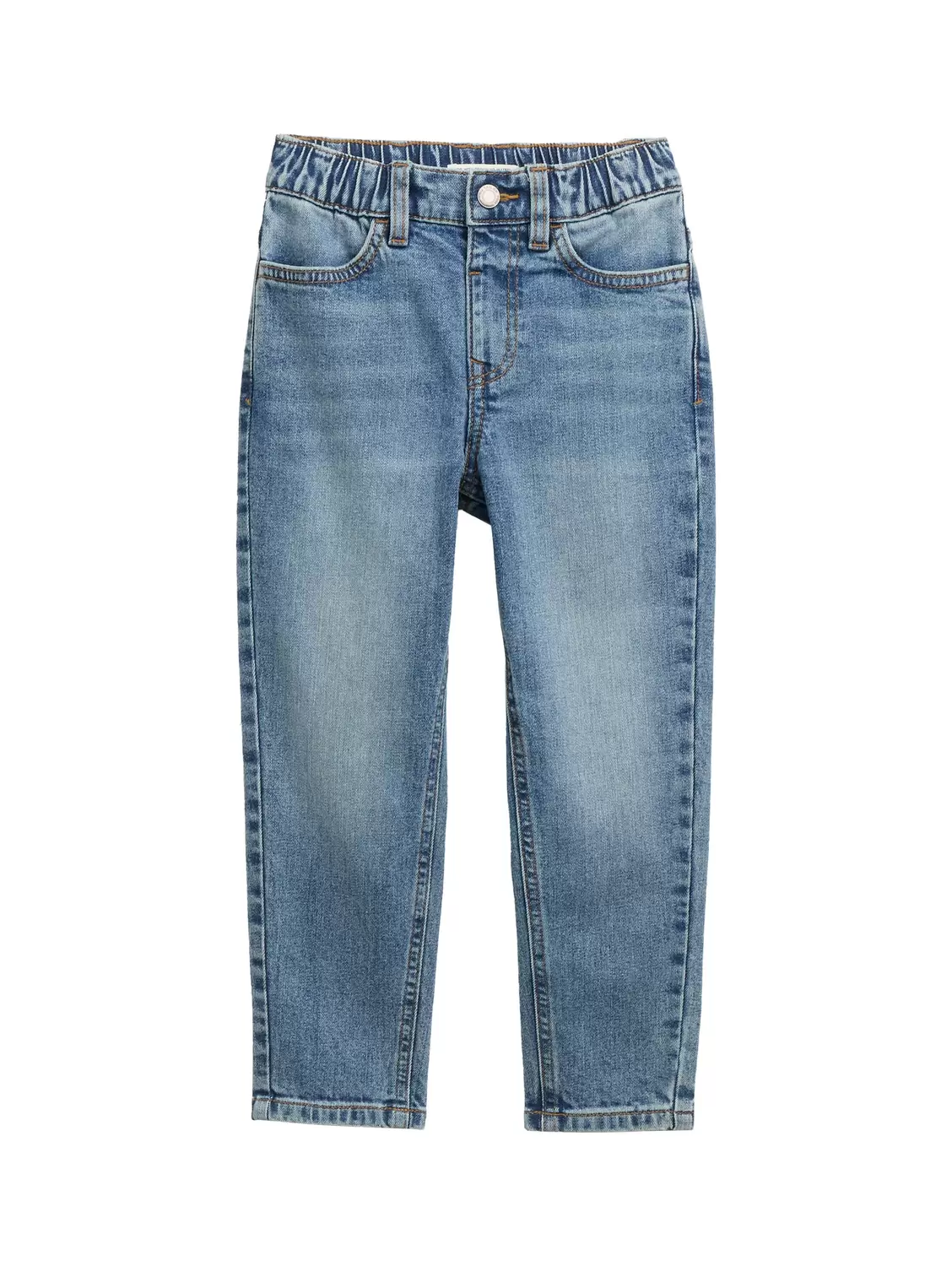 relaxed denim - 10119/Used Mid Stone Blue Denim