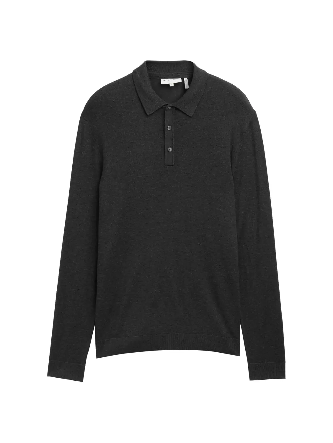 Strick-Poloshirt aus Viskose