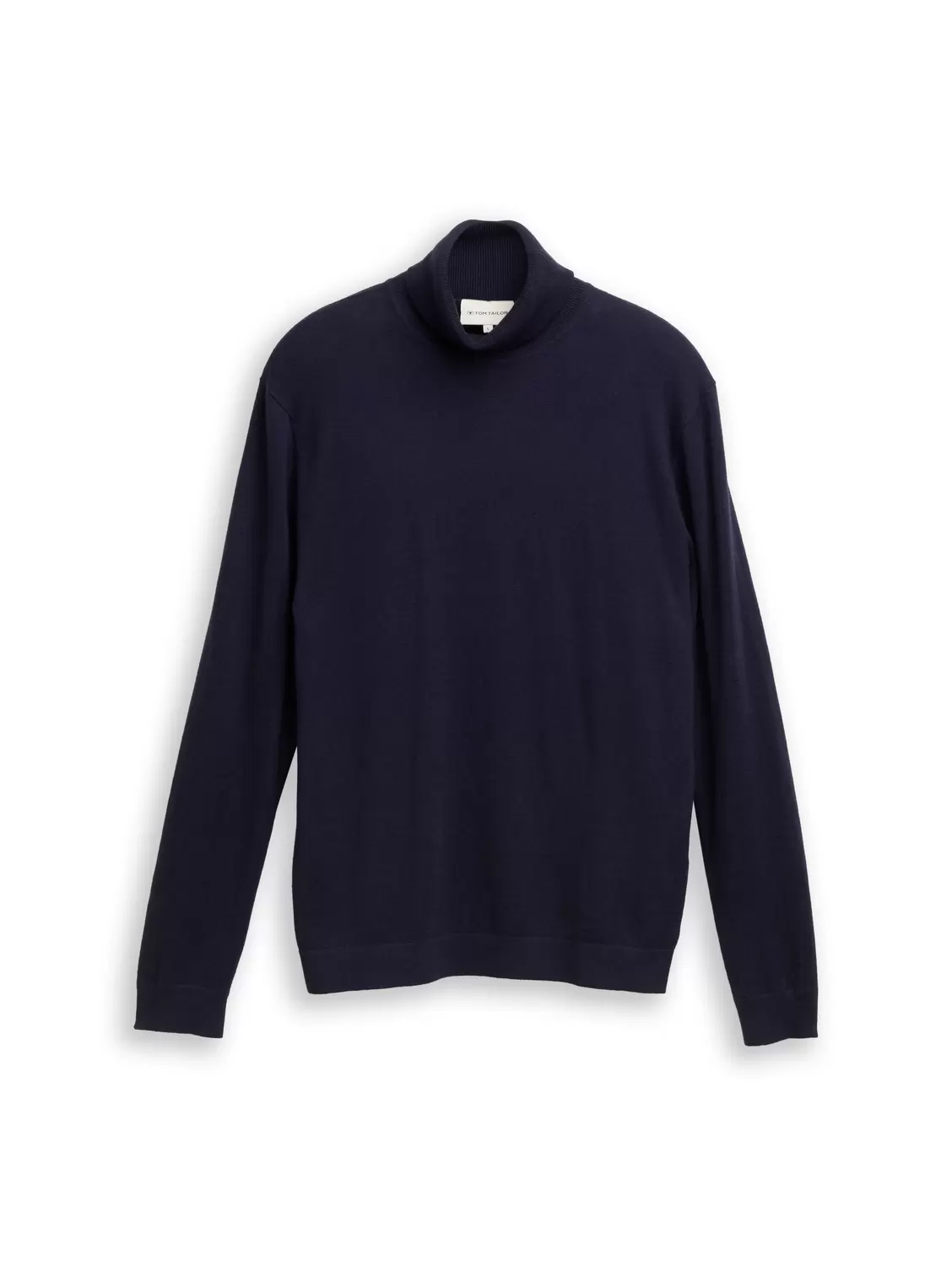 Cotton cashmere turtleneck kni male