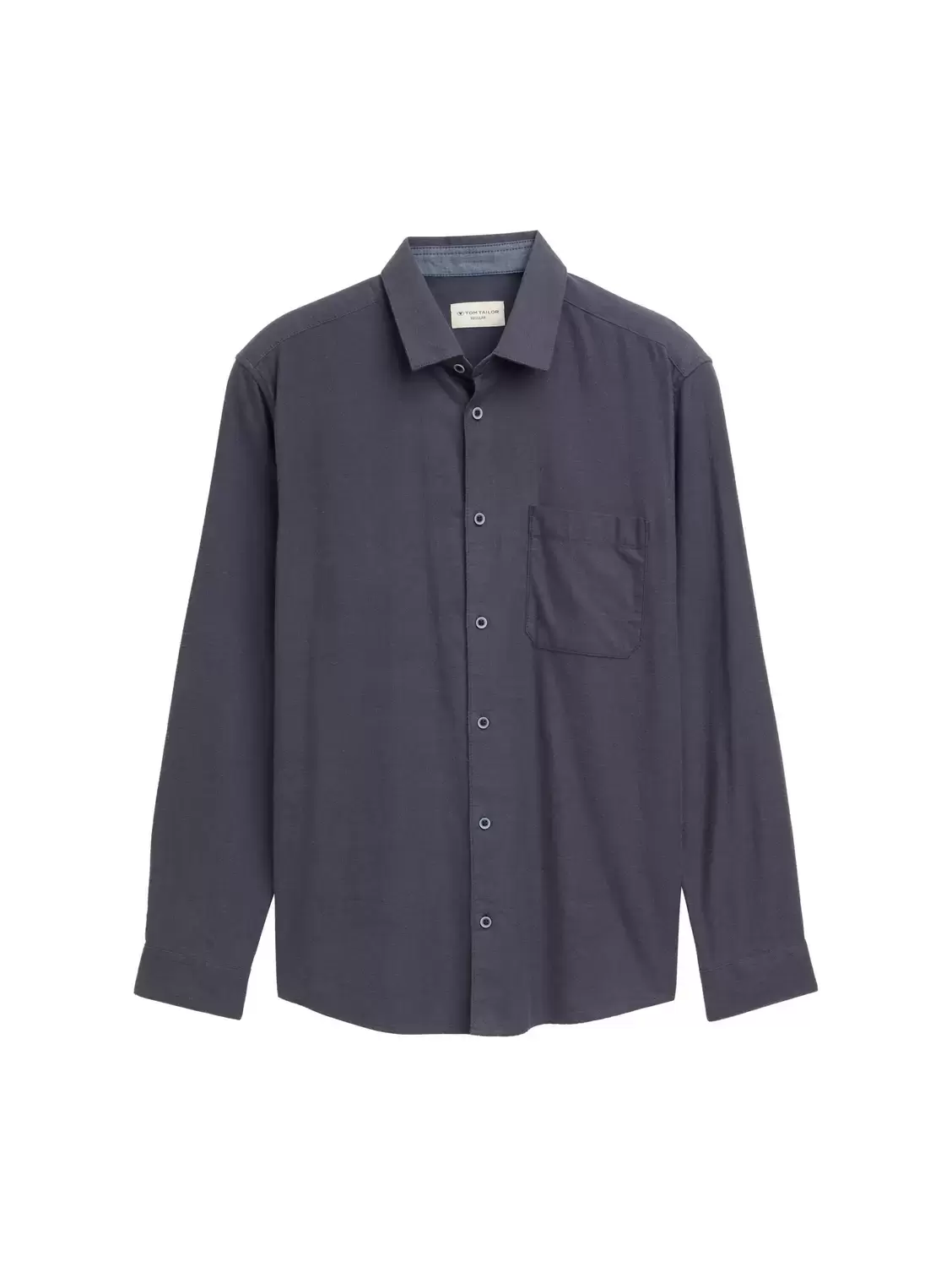 two-tone twill shirt