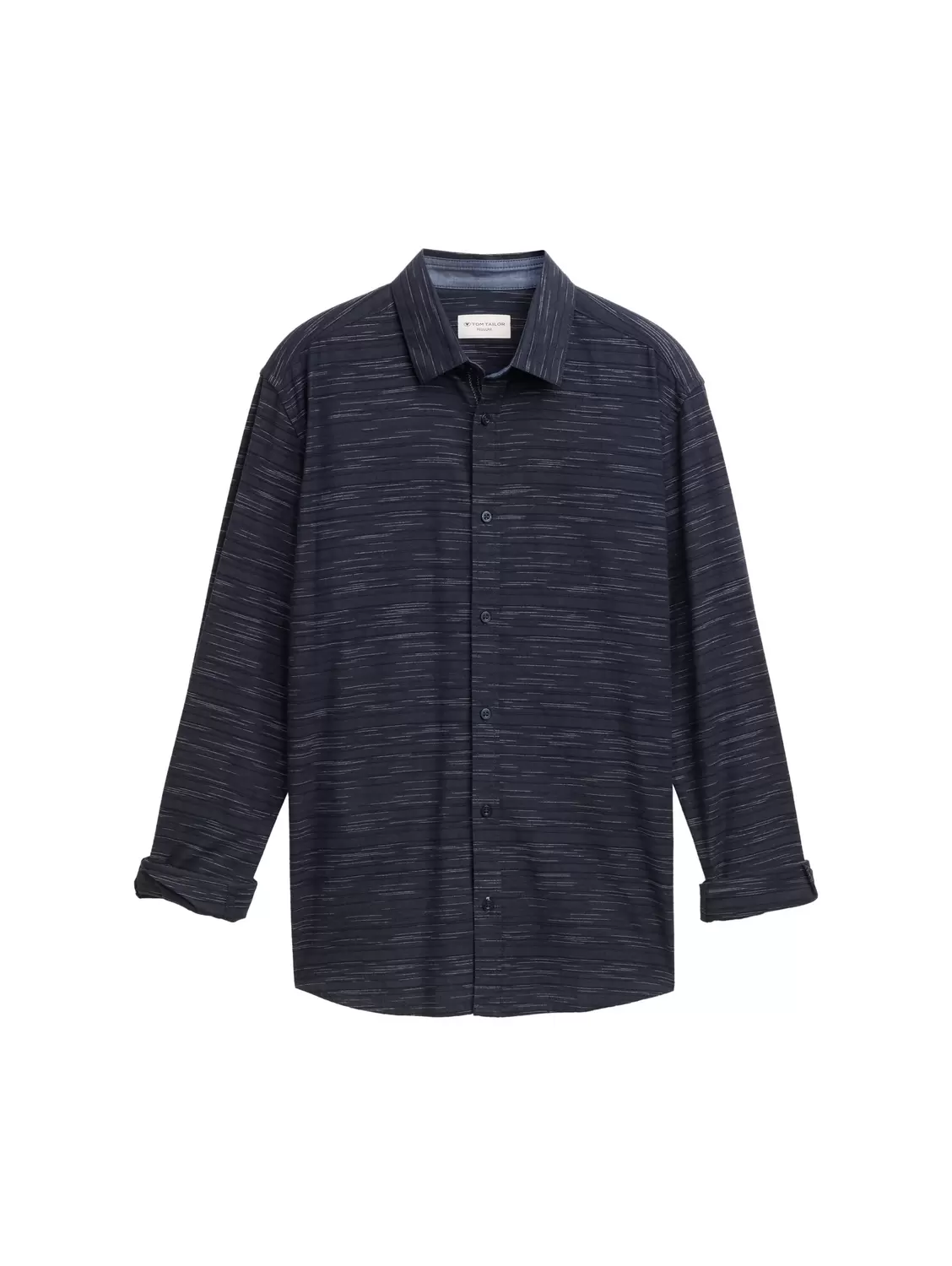 irregular striped shirt