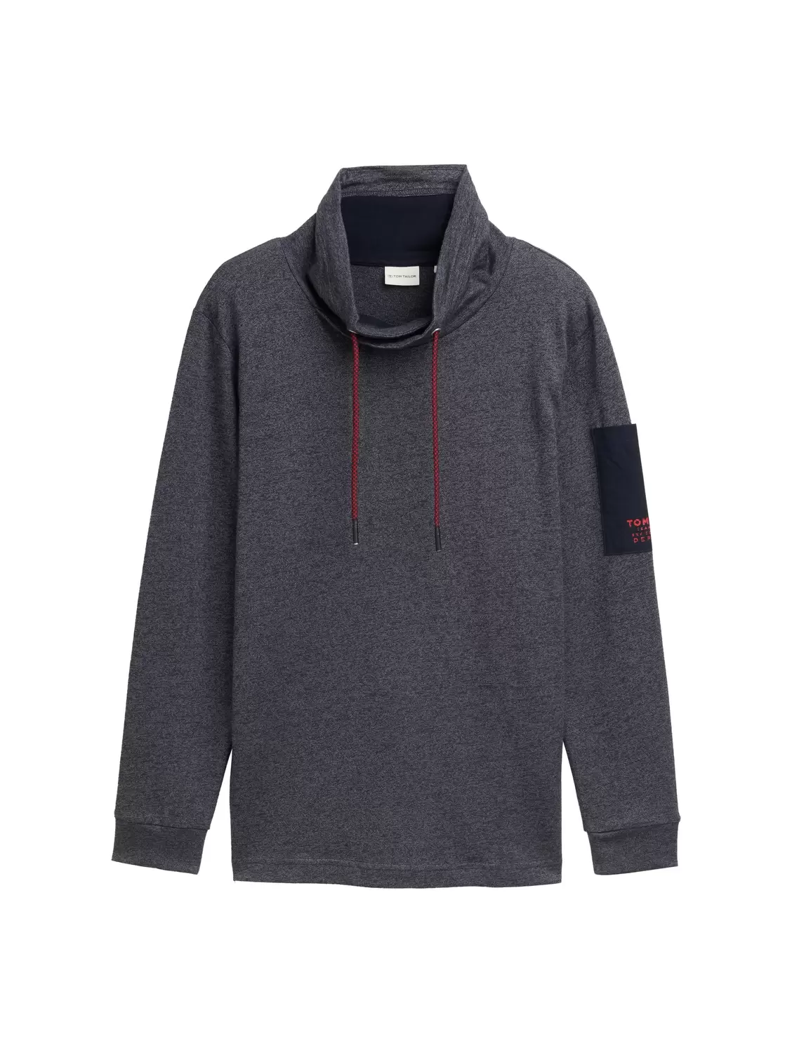 Snood Langarmshirt aus Baumwolle