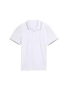 Slim Fit Jersey Poloshirt mit Stretch