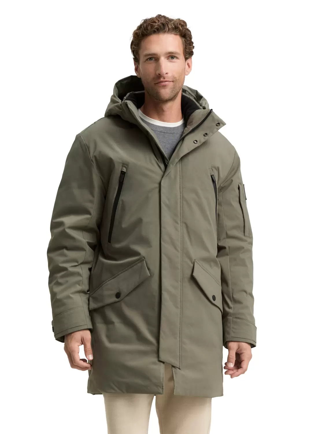 TT.PRO.TECH Parka mit abnehmbarer Kapuze