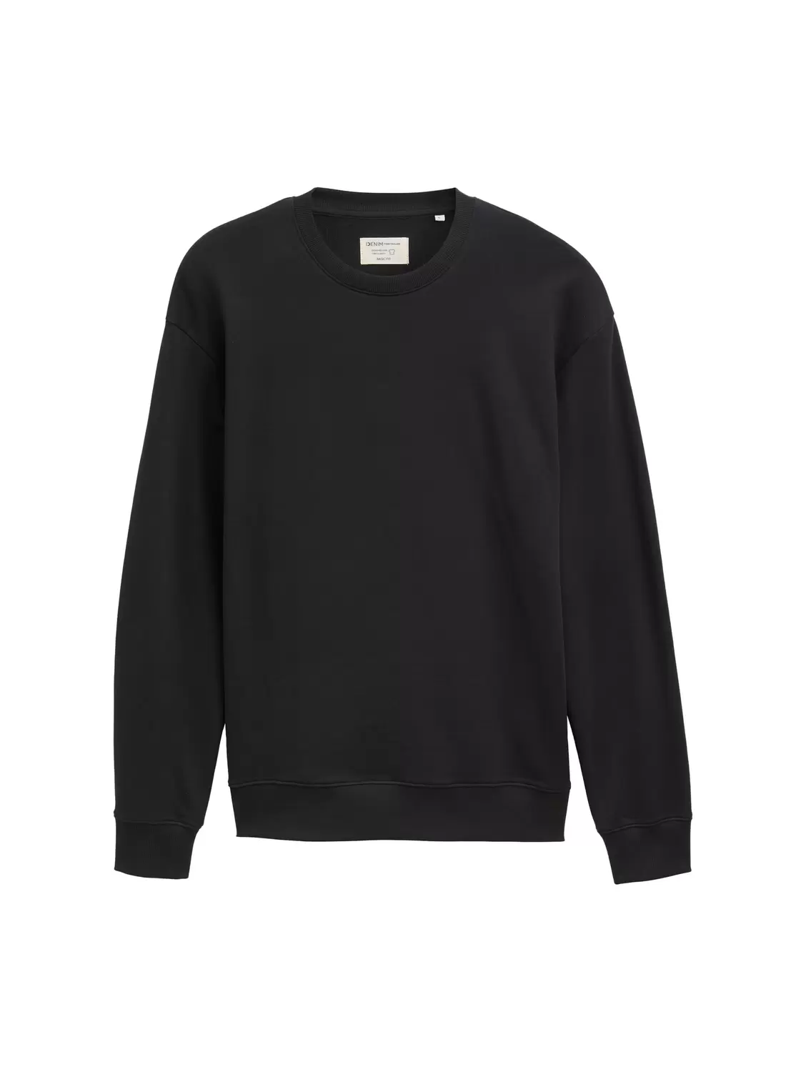 Basic Sweatshirt aus Baumwolle