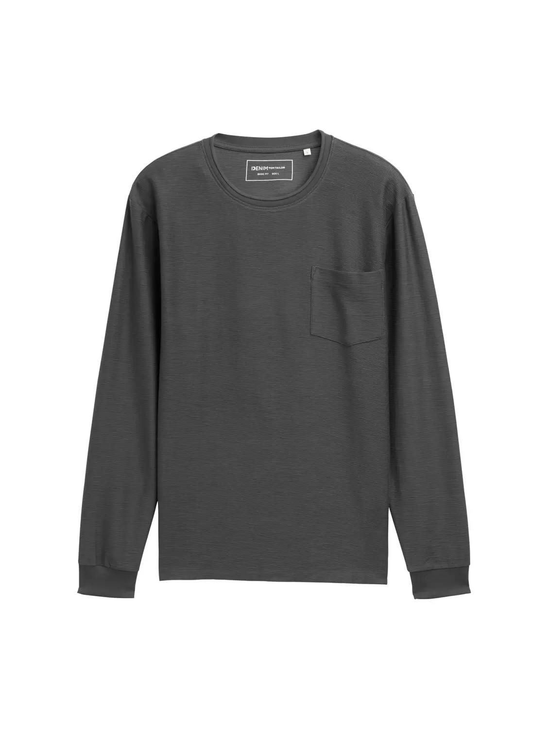 Langarmshirt mit Brusttasche