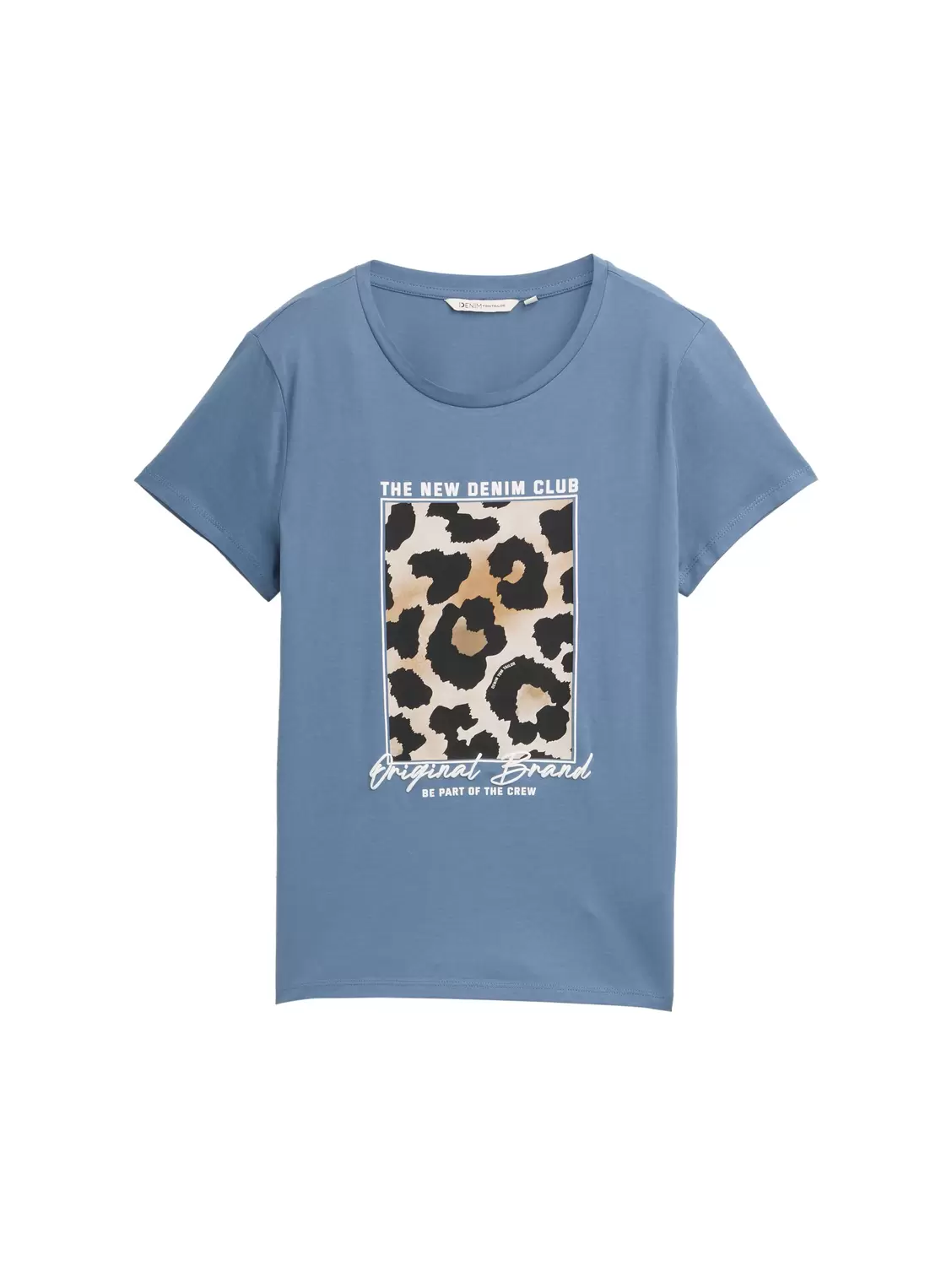 T-Shirt mit Leo-Print