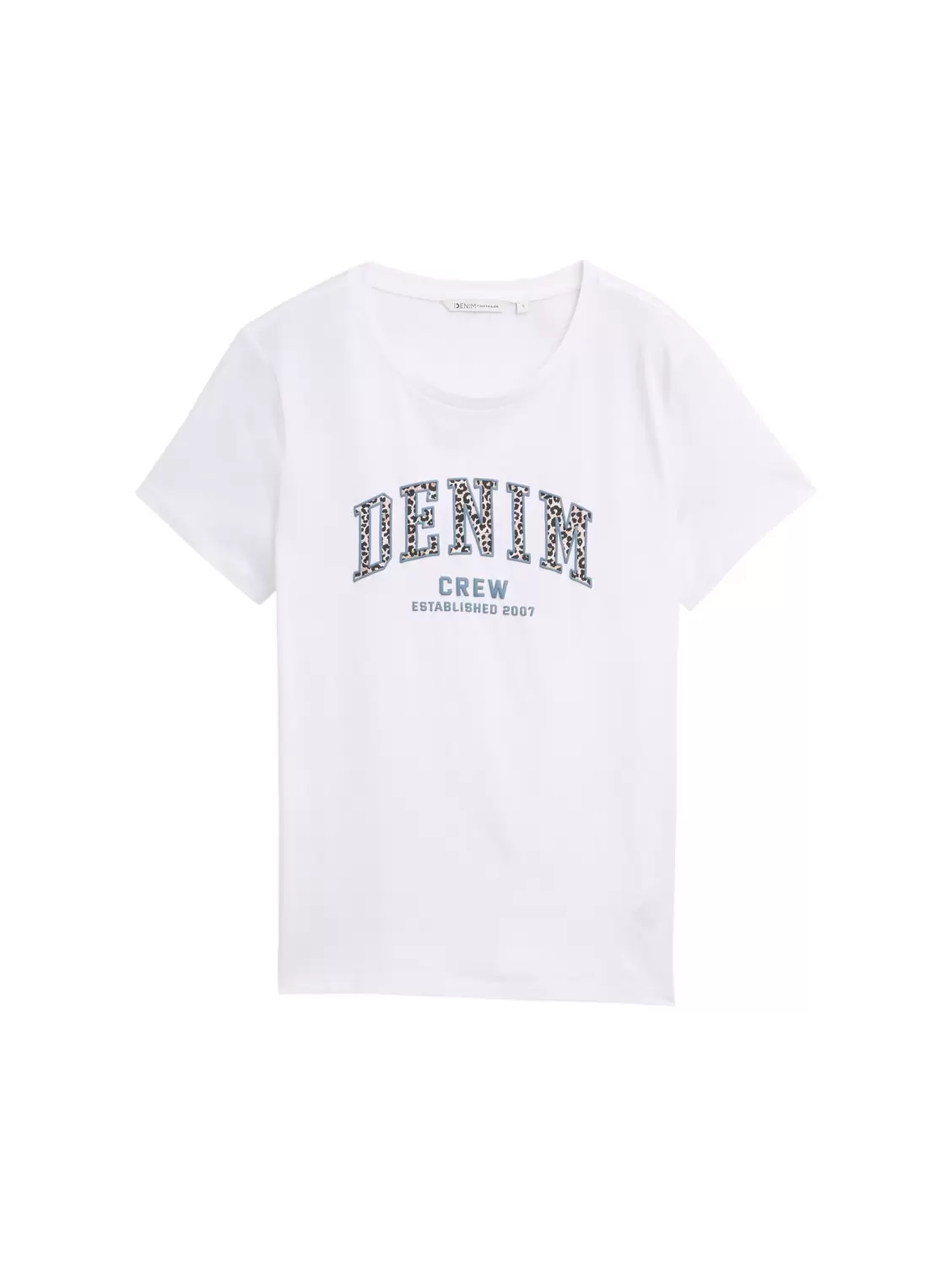 T-Shirt mit Leo-Print