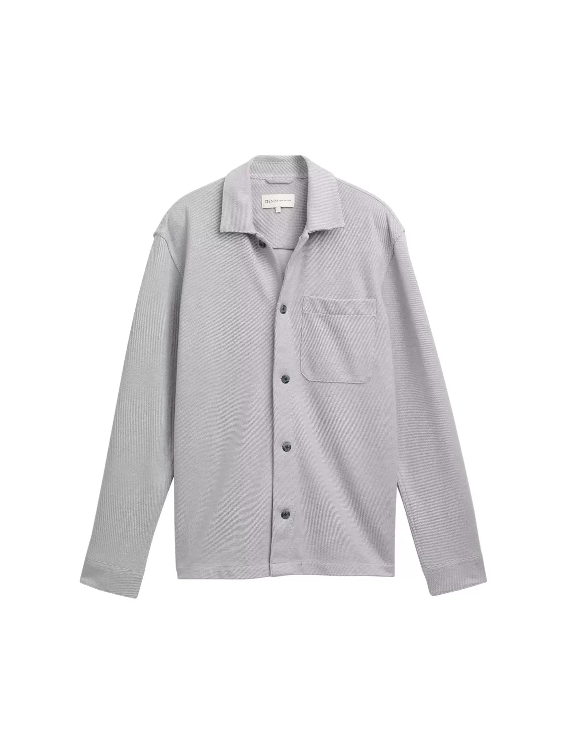 brushed twill overshirt