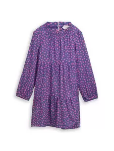 Mini-Kleid mit Allover-Print
