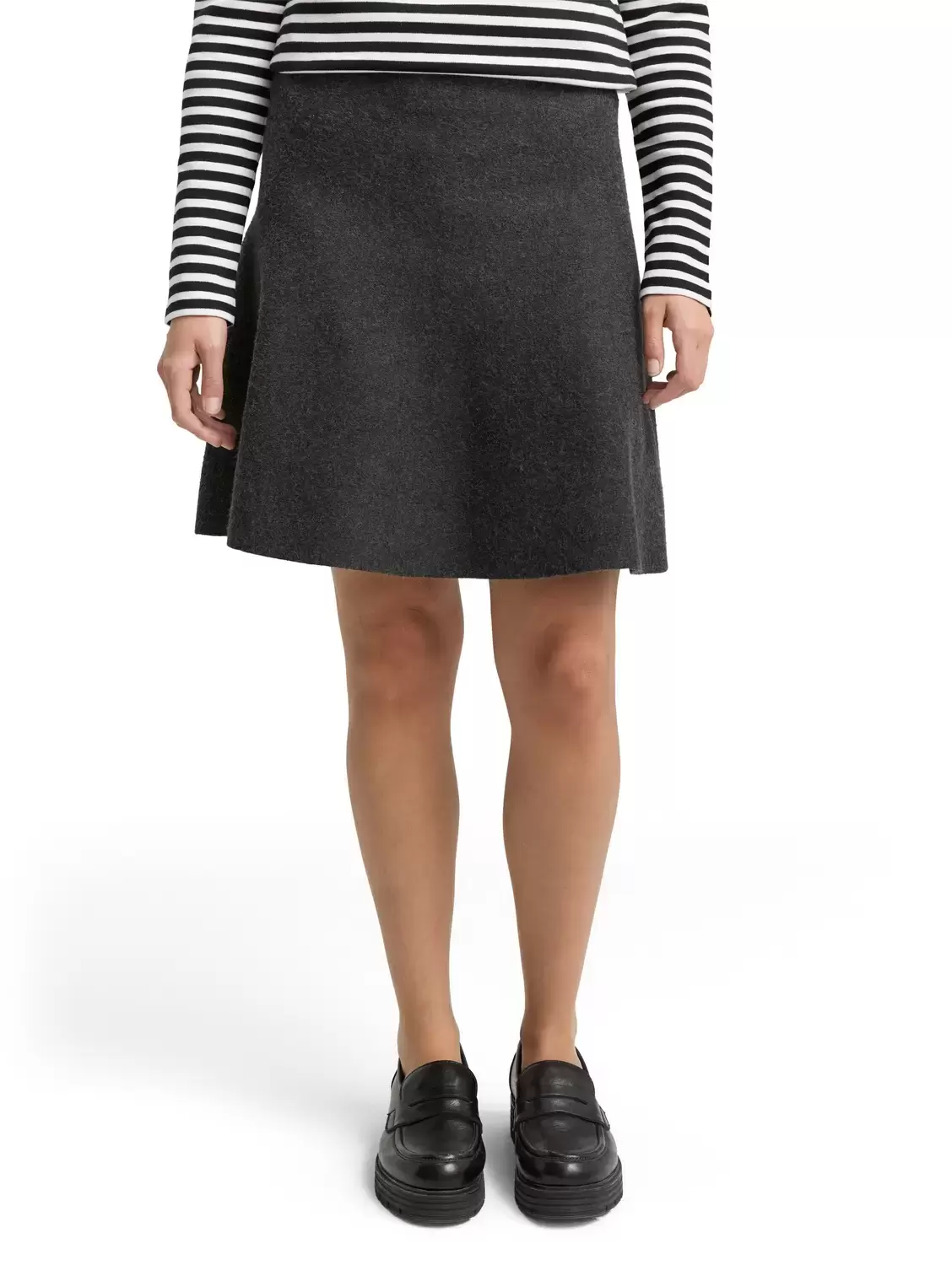 knitted skater skirt