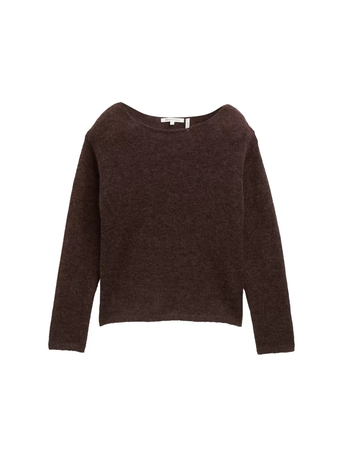 soft boat neck pullover