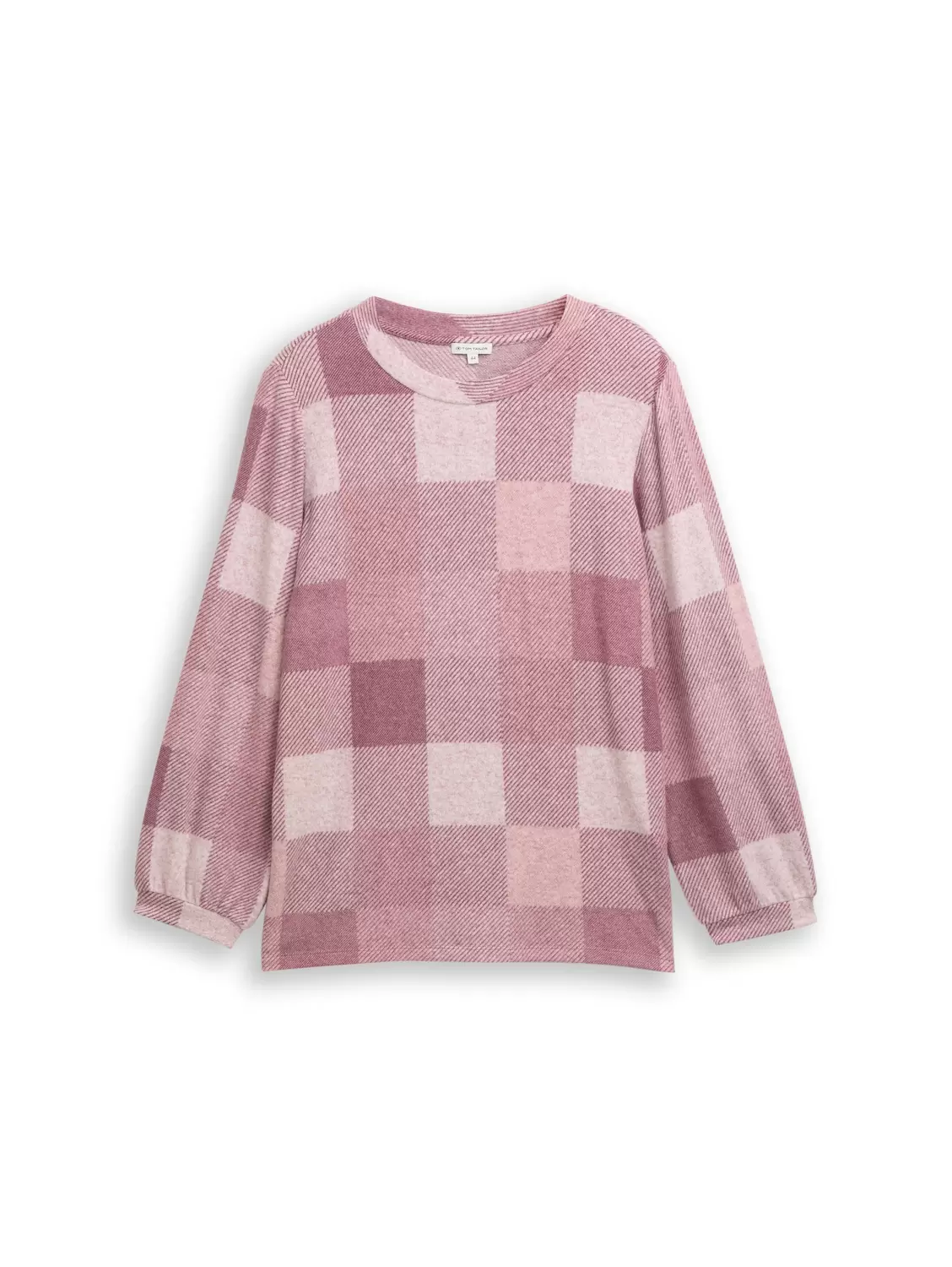 T-shirt cosy check female