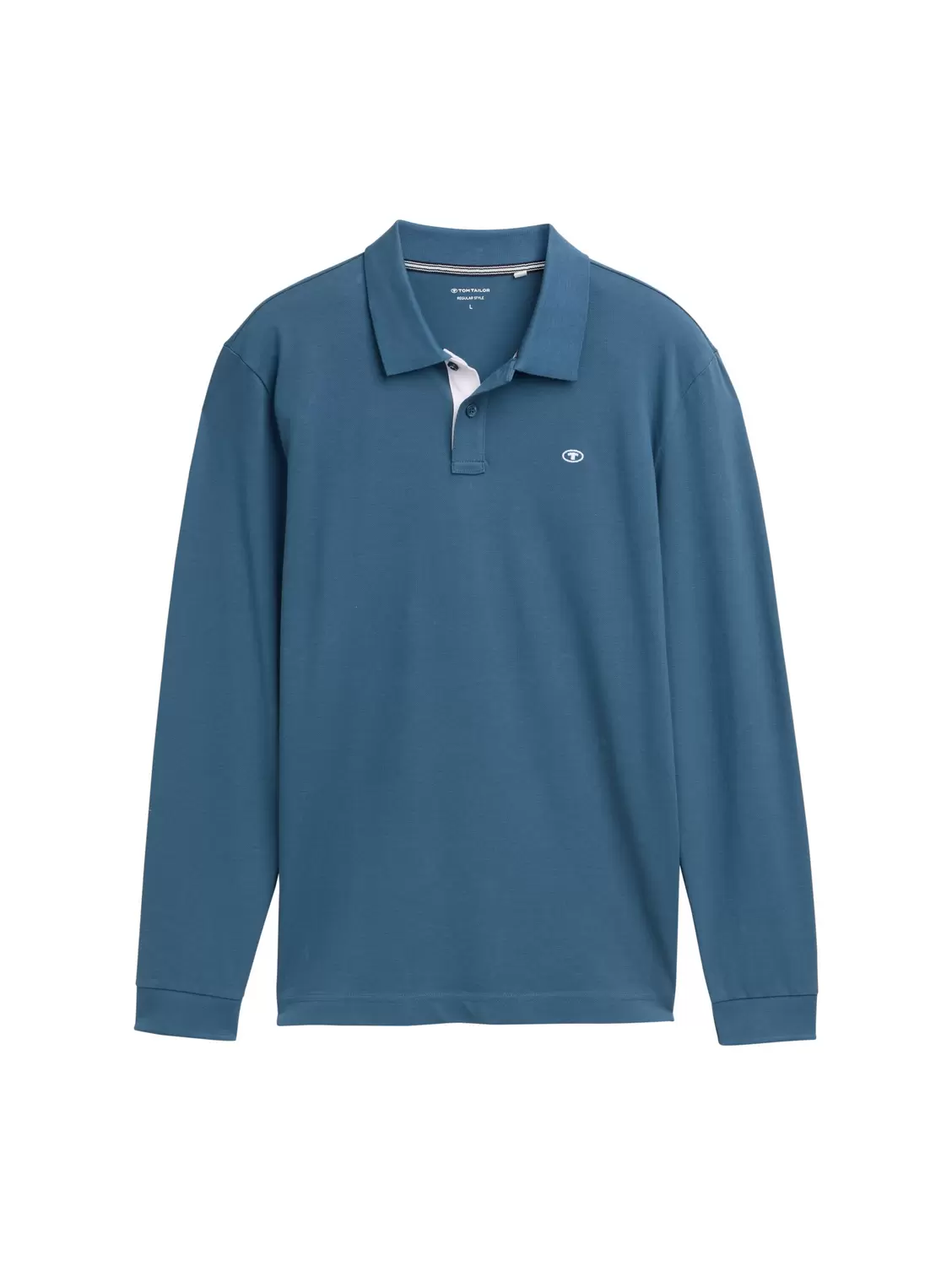basic polo with contrast
