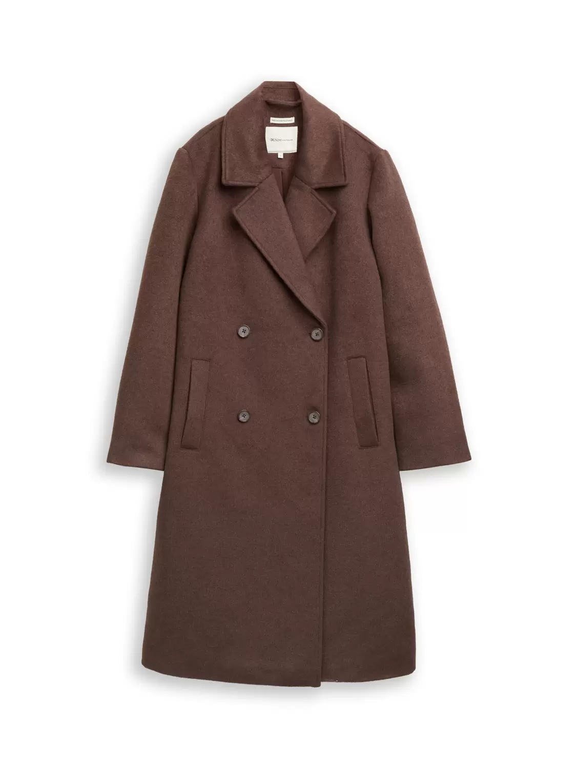 Loose Fit Wollmantel female
