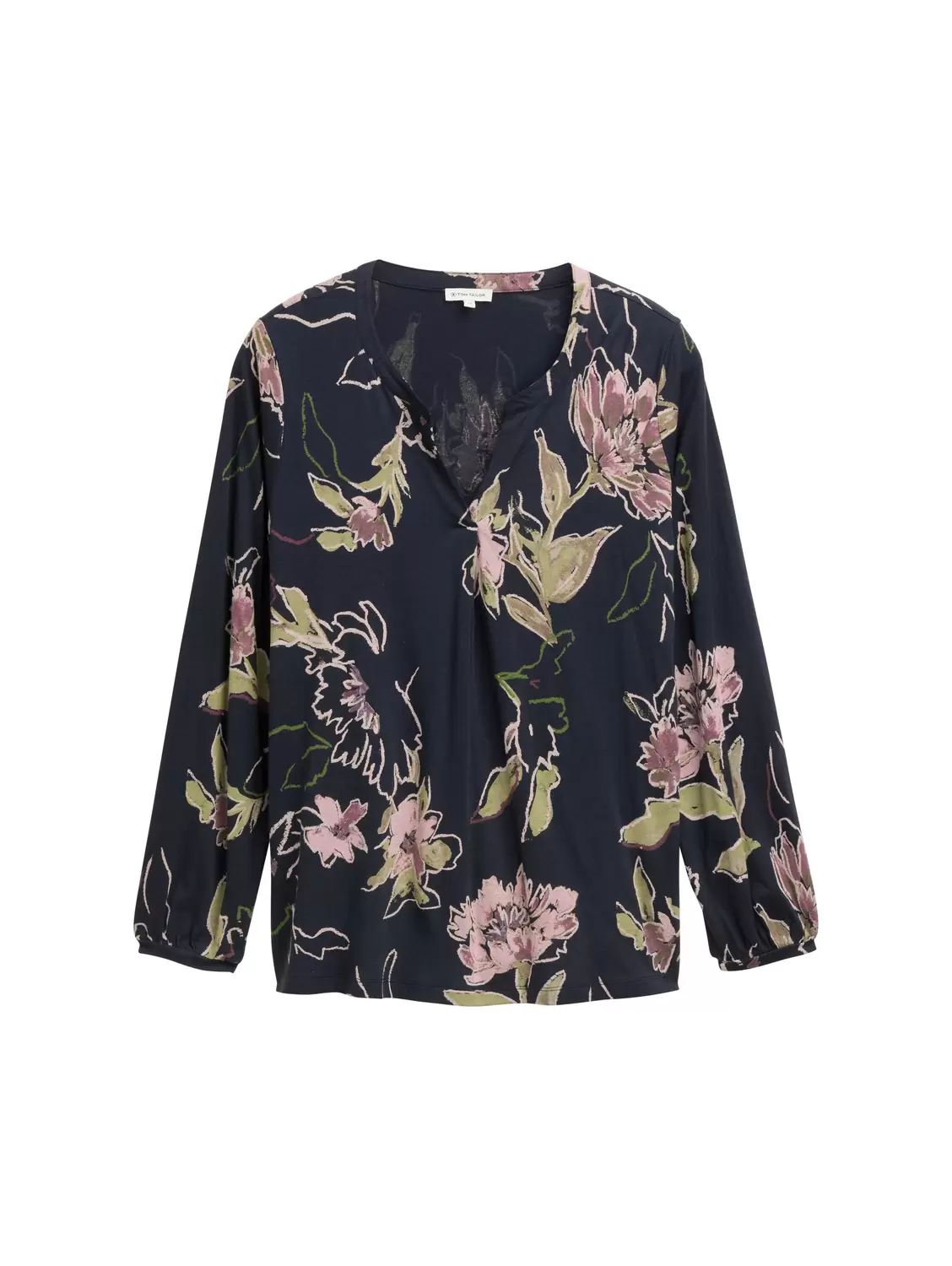 T-shirt alloverprinted blouse female
