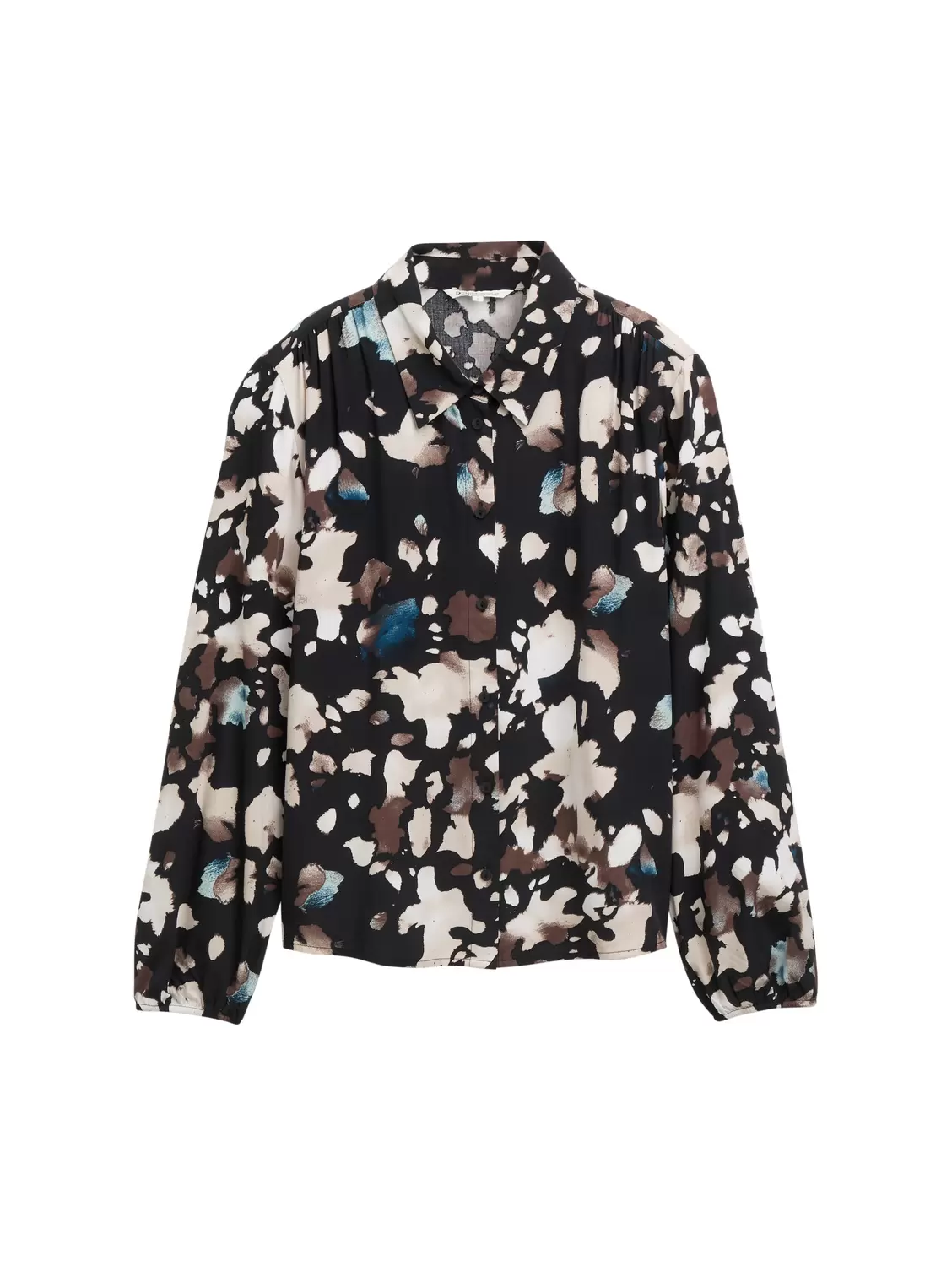 feminine blouse with placket