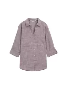 Bluse mit Brusttaschen