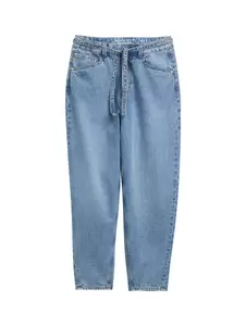 TTADEA Barrel Jeans mit Gürtel
