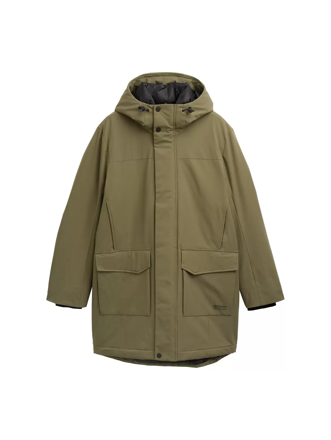 tech hooded parka