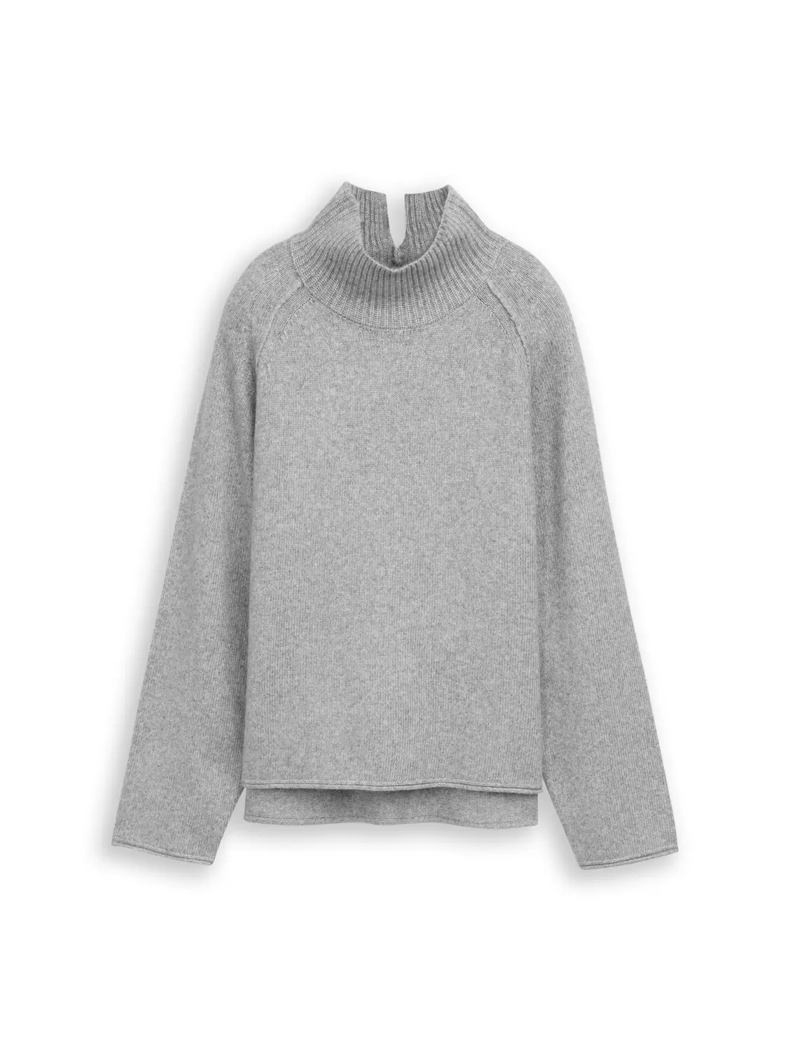 knit cosy mock-neck pullover