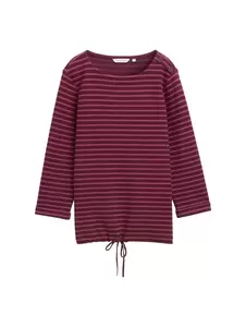 Langarmshirt mit Knopf-Details