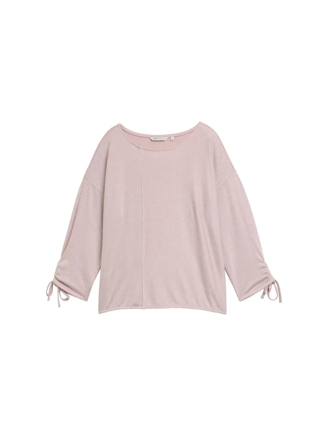 structured stripe T-Shirt - 38862/small dusty rose