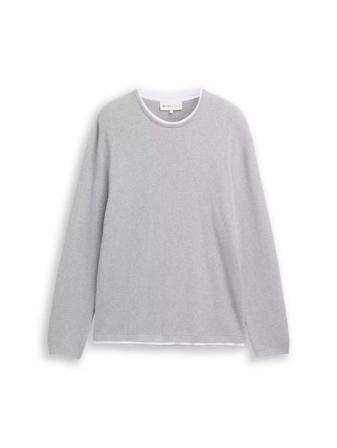 structured double layer crew n