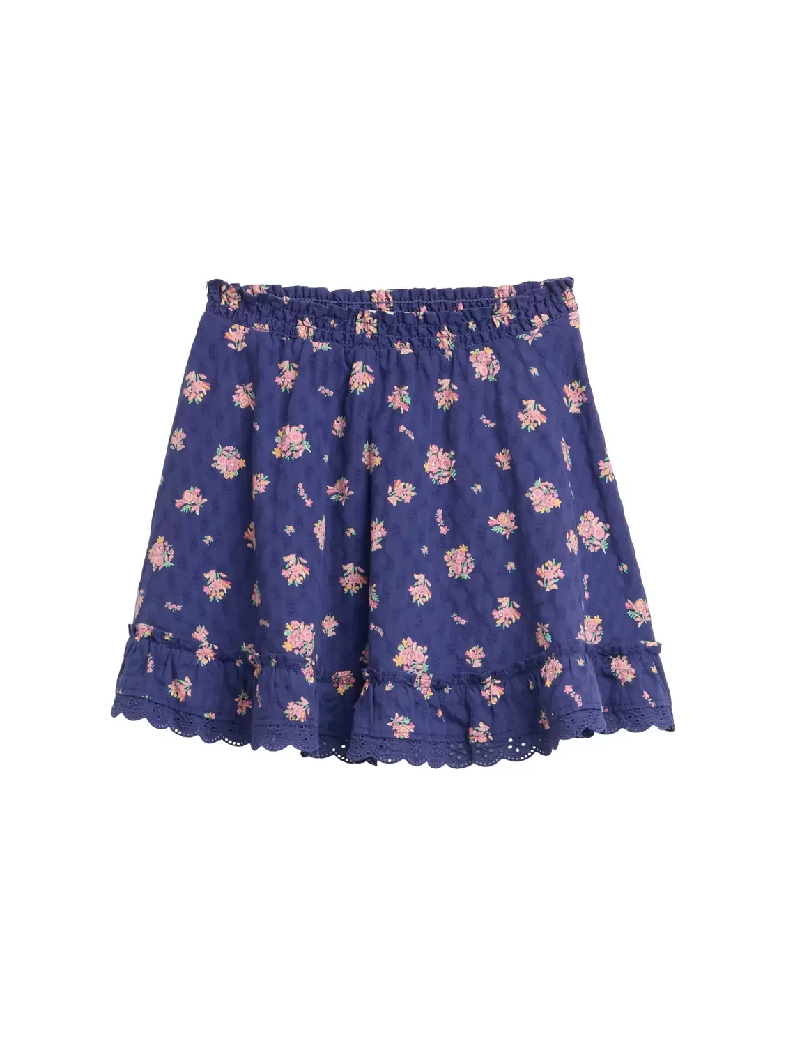 Mini-Rock mit Blumenmuster