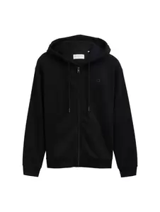 Hoodie Sweatjacke mit Logo-Print